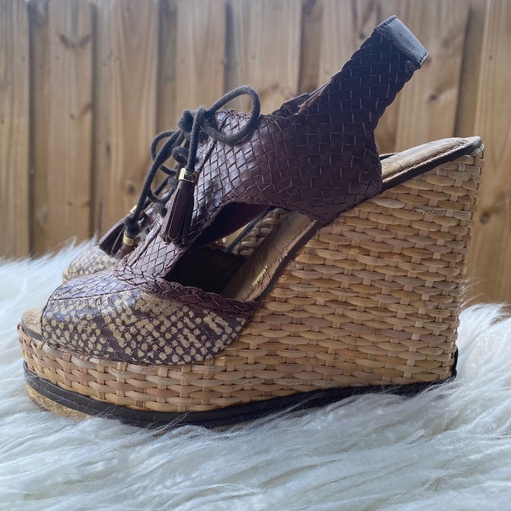 Sam Edelman Tinley Leather Wedge, Size 6.5